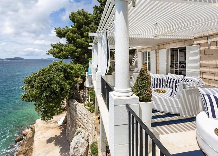 Seafront Sea Diamant For 7 Guests * Dubrovnik