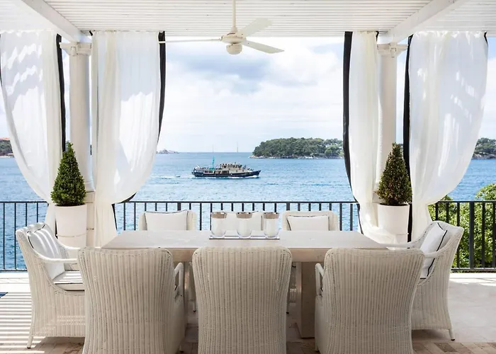 Seafront Sea Diamant For 7 Guests Villa Dubrovnik